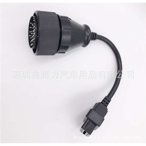 Man 37pin to OBD2 16pin Cable DS150 卡车37针适配线转接线