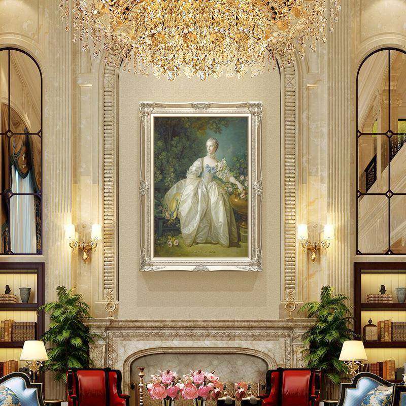 欧式玄关装饰画法式人物油画走廊过道挂画壁画,纺织面料/辅料/配套,纺织机械配件,淘宝优惠券,粉丝福利购,淘宝优惠卷