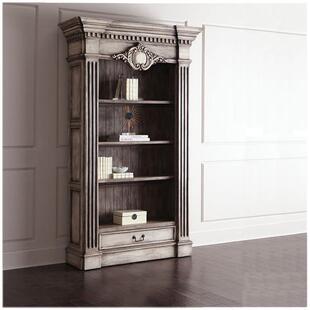 法式复古手工雕刻书柜美式乡村做旧家具欧式餐边柜置物架来图制作