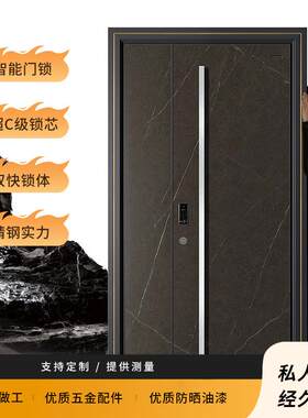 入户门防盗门铸铝门不锈钢子母单开门套房自建房别墅大门进户门