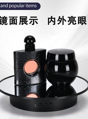 30cm20cm电动转盘充电变速电池直播摄影拍摄多功能电动旋转展示台