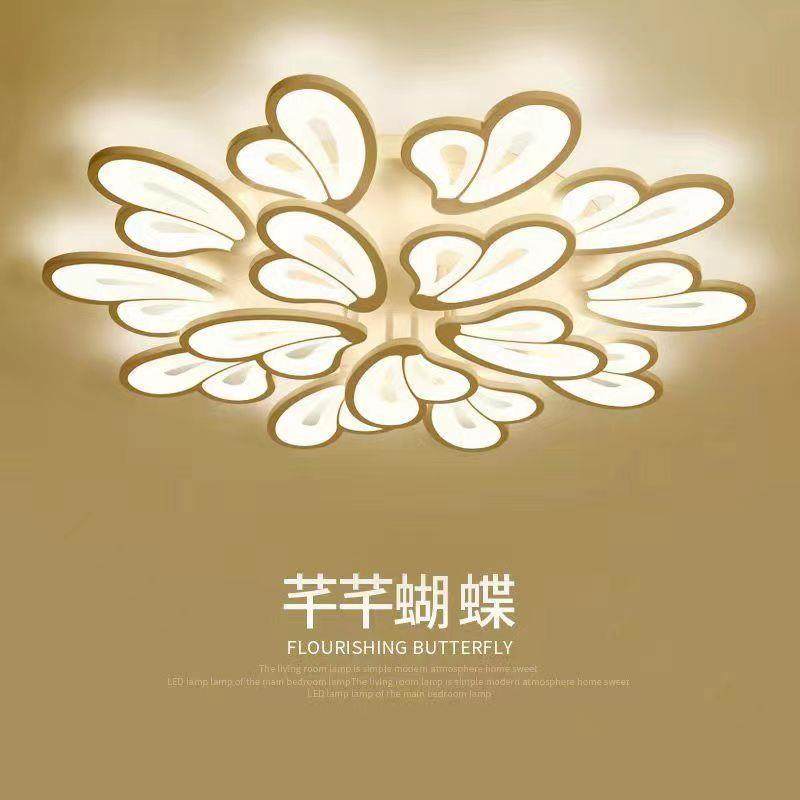 现代简约风扇灯蝴蝶吊扇灯创意形状卧室带遥控电风扇吊灯静音家用,纺织面料/辅料/配套,纺织机械配件,淘宝优惠券,粉丝福利购,淘宝优惠卷