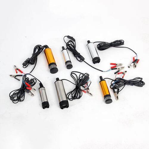 供应12V/24v不锈钢抽油泵抽水泵电动自吸油泵