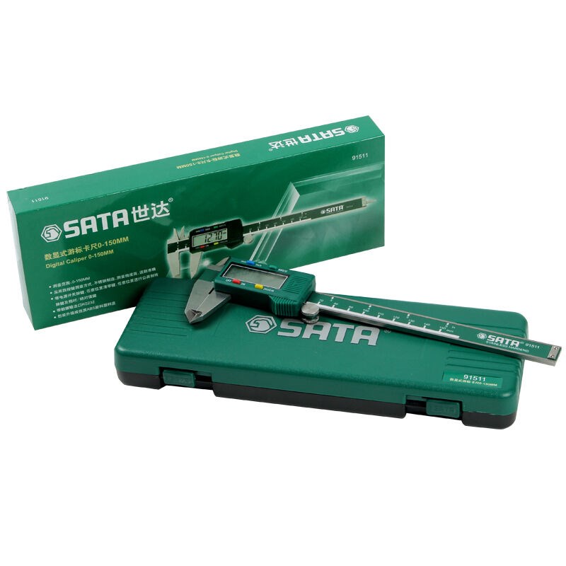 德国SATA世达工具数显式游标卡尺91511/91512/91513