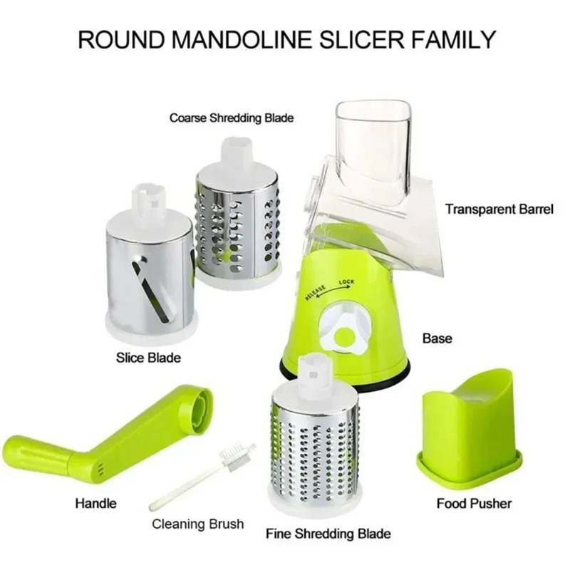Vegetable Cutter & Slicer Manual Kitchen Cheese Chopper Mach