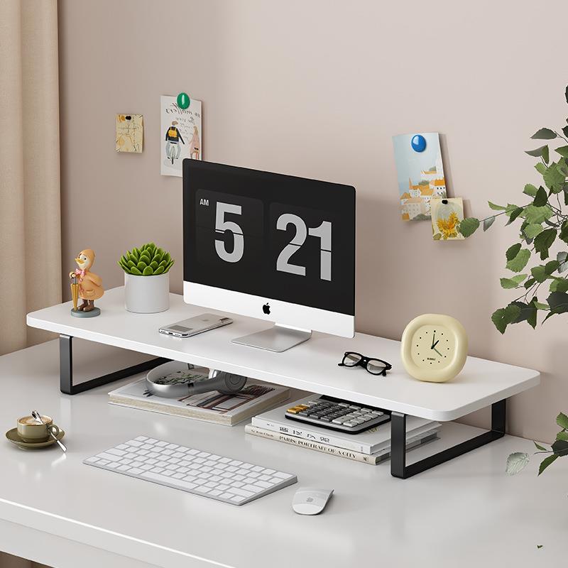 台式电脑增高架办公桌面收纳置物架显示器抬高架底座支架垫高架子