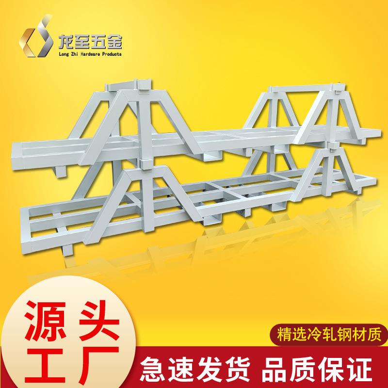 加厚承重铝型材置物架管材货架多层堆叠可调节仓储货架