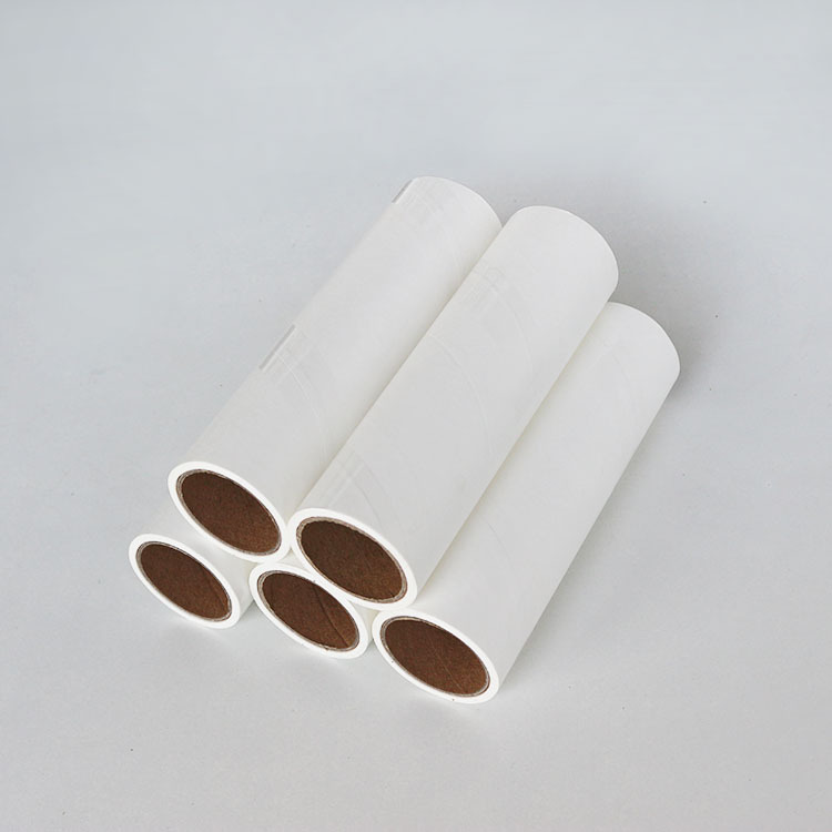 16cm60张粘毛滚筒去毛器替换装可撕式粘尘纸黏毛器替换内芯