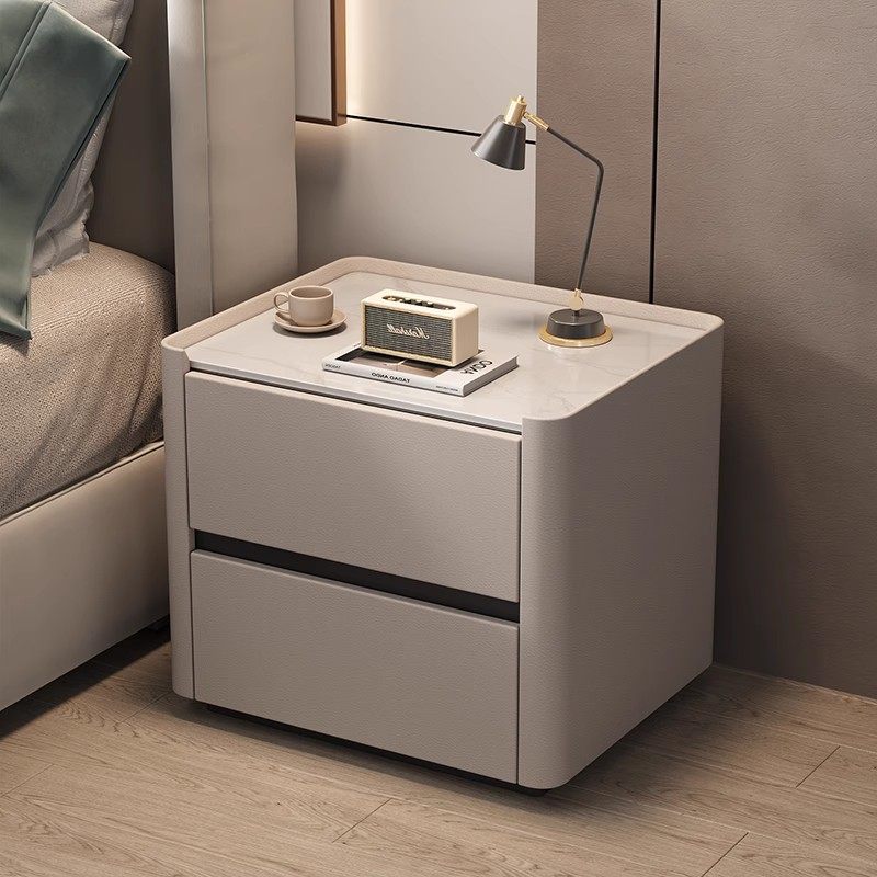 实木床头柜2024新款简约现代轻奢高级感家用卧室小型床边收纳柜子,住宅家具,床头柜,淘宝优惠券,粉丝福利购,淘宝优惠卷