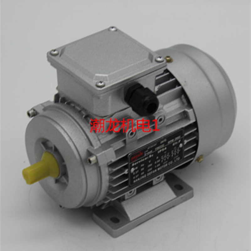 YS6332卧式电动机/马达/铝壳微型电机370W 380V 2800转/分钟轴11