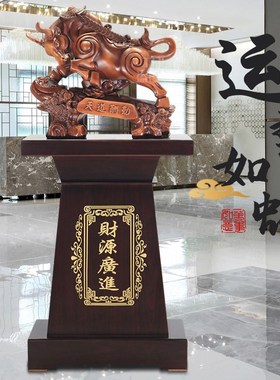 牛摆件落地大型办公室送礼公司店铺开业乔迁贺礼大厅装饰工艺礼品