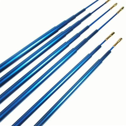 纯碳素伸缩空竹抖杆专卖四节1.2米斜孔小空竹杆长杆泡沫手柄铜头