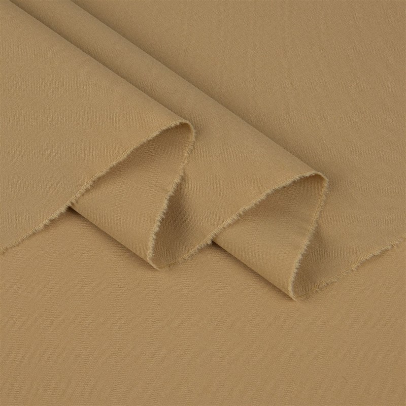 梭织45支涤棉混纺布料CVC弹力府绸精梭澳棉职业衬衫连衣裙面料