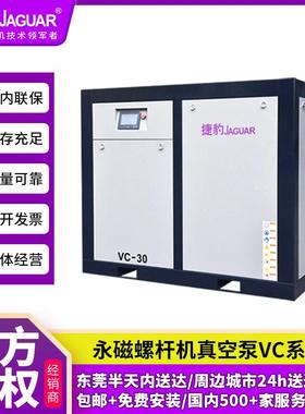 永磁螺杆机真空泵VC30高效节能真空冶炼夹持热成型抽气真空泵