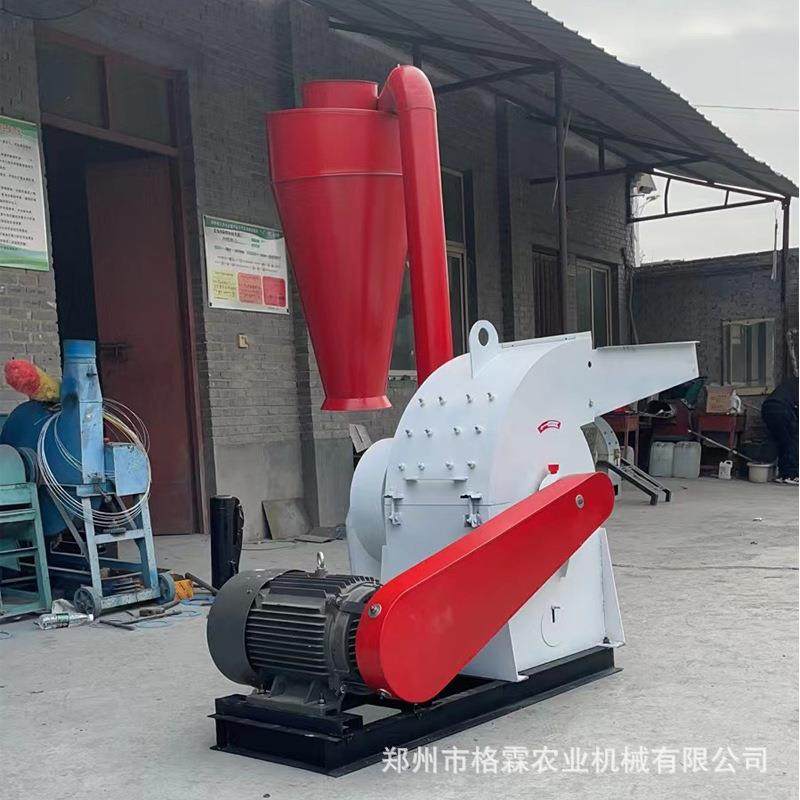 木材粉碎机玉米芯秸秆粉碎机椰壳树枝粉碎设备多功能大型木屑机械