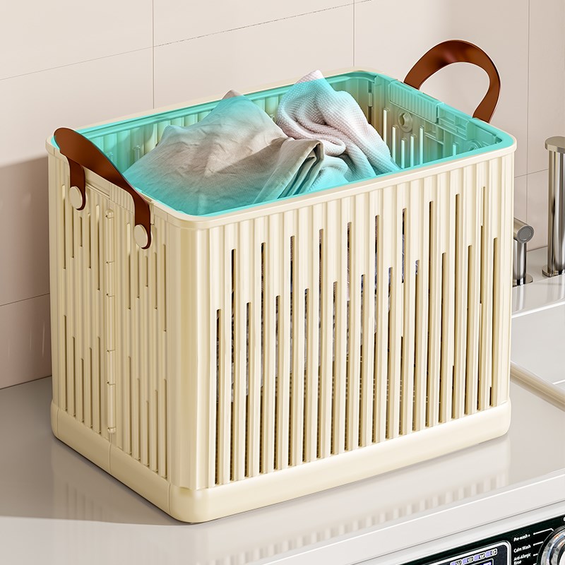 脏衣篮家用浴室脏衣篓洗澡衣物收纳筐分类可折叠大容量放衣桶神器