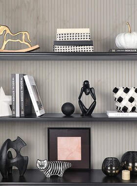 简约现代轻奢艺术家居装饰饰品摆件样板间售楼处书房客厅玄关摆设