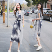 连衣裙洋气潮辣妈装 款 个性 宽松时尚 2025孕妇哺乳裙子夏季 孕妇夏装