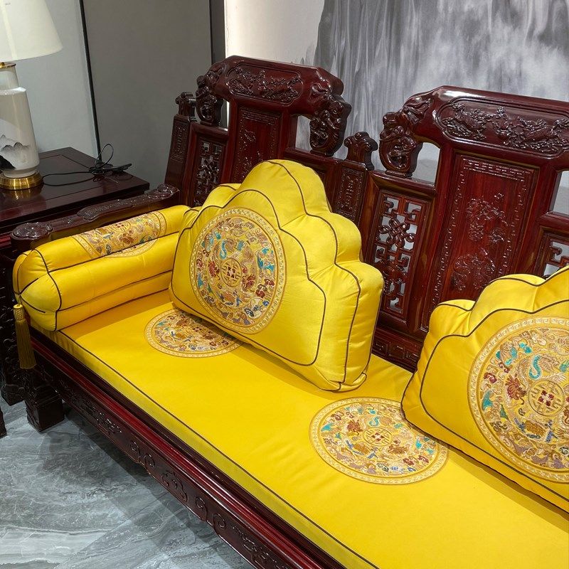 新中式圈椅坐垫中式餐椅垫红木家具卡扣椅子垫太师椅椰棕座垫定做,居家布艺,椅垫,淘宝优惠券,粉丝福利购,淘宝优惠卷