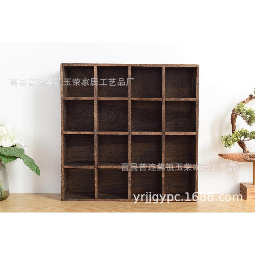 烧桐木收纳架实木茶具茶杯架子紫砂壶架小博古架子16格,鲜花速递/花卉仿真/绿植园艺,割草机/草坪机,淘宝优惠券,粉丝福利购,淘宝优惠卷