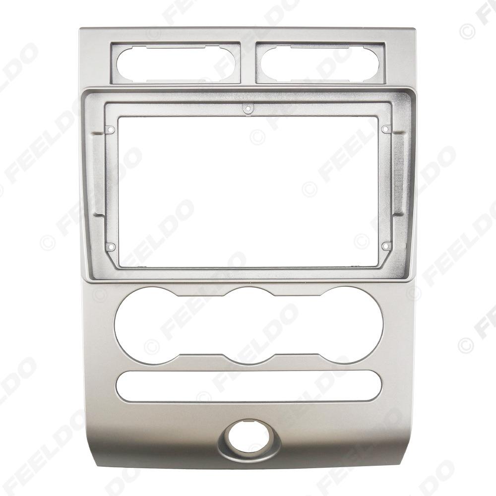 适用13福特征服者Expedition改装面框安卓大屏导航框音响面板9寸