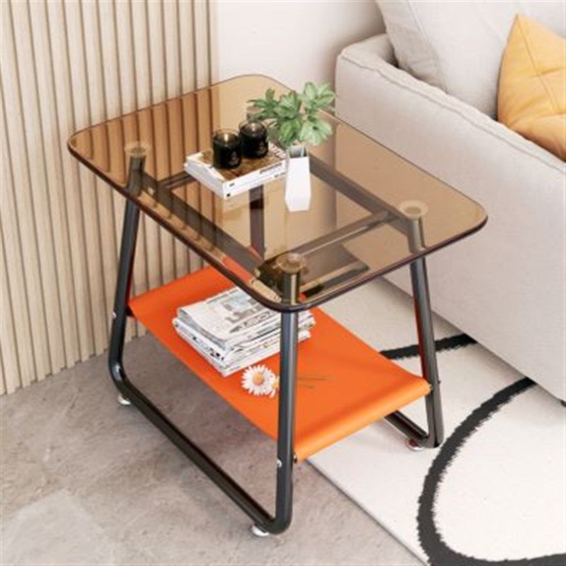 轻奢玻璃茶几沙发边几角几家用小户型客厅阳台茶桌卧室床头边柜桌,住宅家具,角几/边几,淘宝优惠券,粉丝福利购,淘宝优惠卷