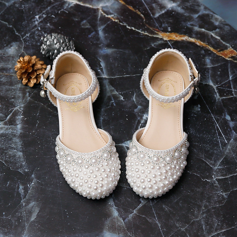 包头珍珠花童女搭扣水钻韩版主持表演礼仪鞋公主甜美拉丁舞儿童鞋,童鞋/婴儿鞋/亲子鞋,凉鞋,淘宝优惠券,粉丝福利购,淘宝优惠卷