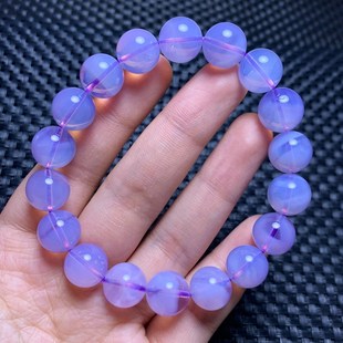 天然紫玉晶冰种果冻感紫水晶手链女梦幻紫甜美饰品一物一图送礼物