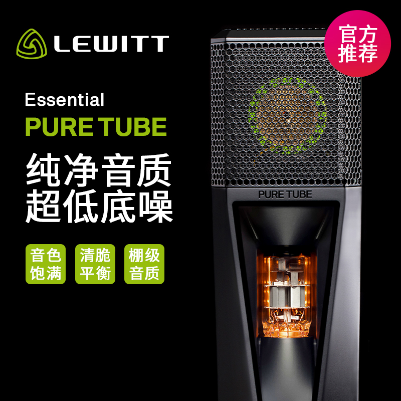 LEWITT/莱维特 PURE TUBE ES专业录音室电子管麦克风录音棚话筒