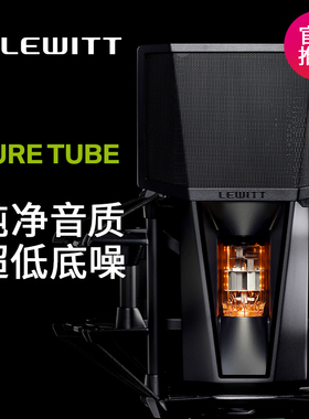 LEWITT/莱维特 PURE TUBE 专业录音室电子管麦克风录音棚专用话筒