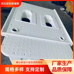 玻璃钢模压化粪池家用小型农村旱厕改造三格化粪池模压沉淀池