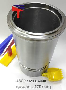 5240113410MTU4000缸套适用于12VMTU400053发动机配件