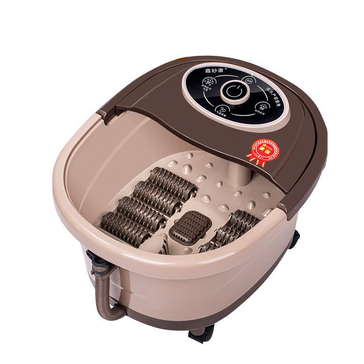 鑫妙康全自动加热足浴盆按摩洗脚盆电动泡脚足疗桶足浴器足浴桶