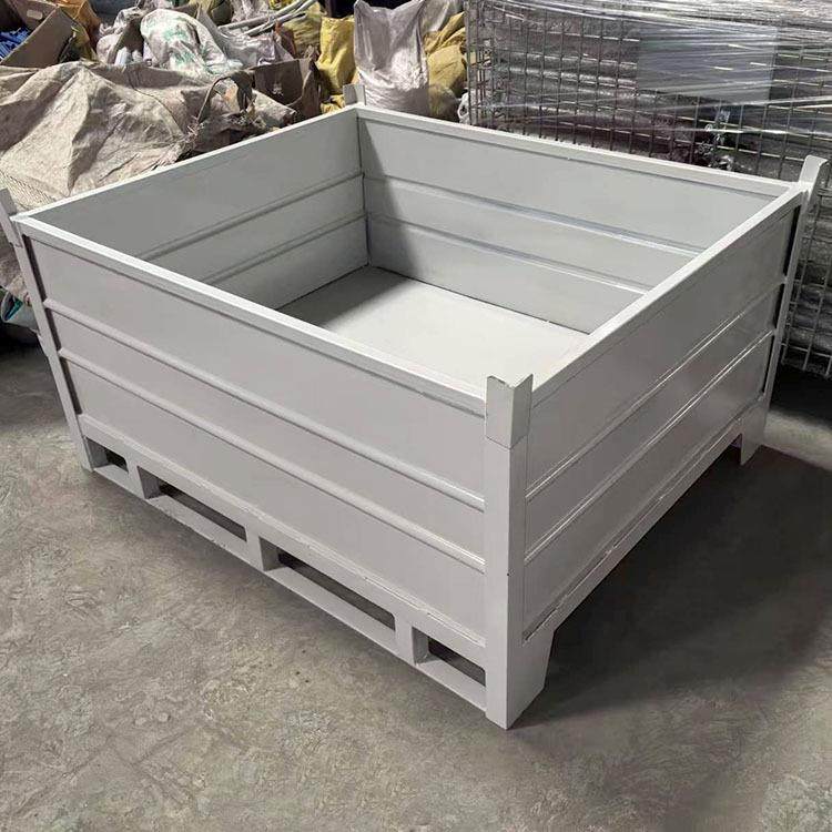 货架铁箱供应金属容器厂家销售固定式波纹板金属周转箱量大优惠,五金/工具,周转箱/储物箱/收纳箱,淘宝优惠券,粉丝福利购,淘宝优惠卷