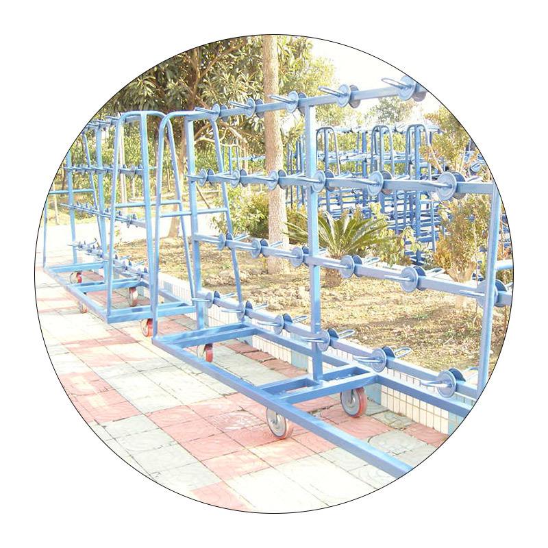 纺丝车厂家供应48锭缝纫机手推周转丝车纺织辅助机械48锭纺丝车