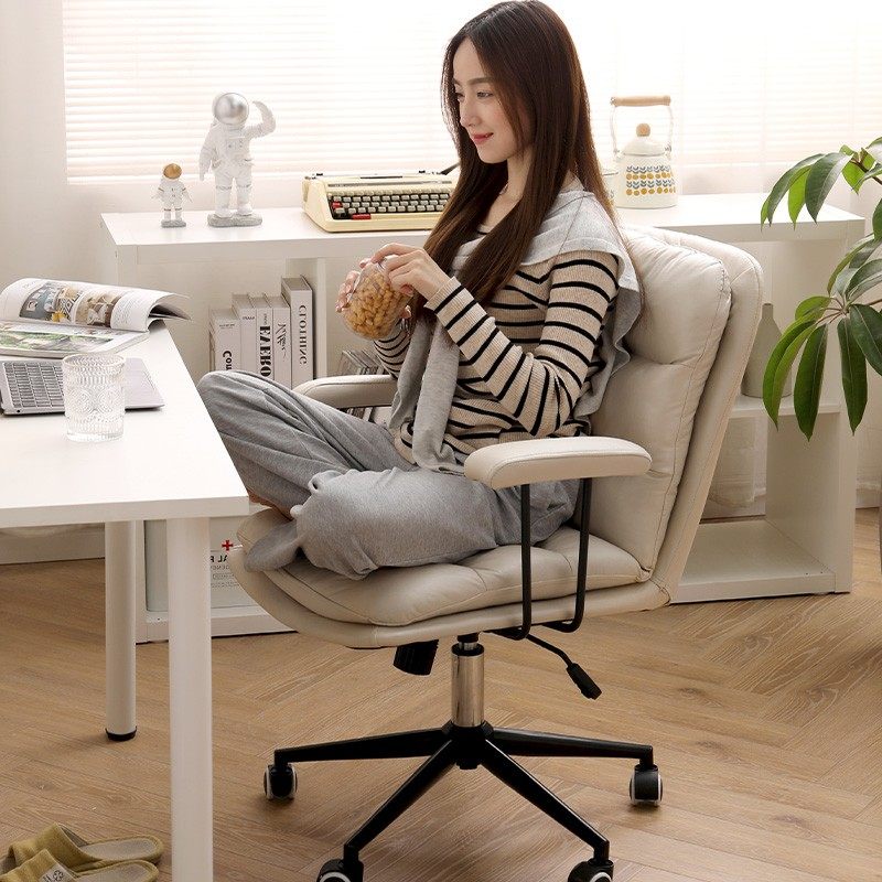 电脑椅家用舒适书桌椅子靠背轻奢办公椅学习久坐卧室转椅书房座椅,住宅家具,电脑椅,淘宝优惠券,粉丝福利购,淘宝优惠卷
