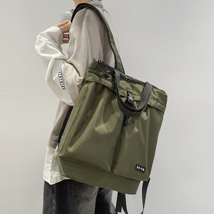 多功能背包男女电脑包潮牌大容量学生书包旅行户外通勤轻便双肩包