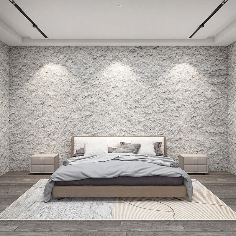 3D格栅水泥砖墙壁布视觉立体背景壁纸卧室客厅办公室前台装饰墙纸,家装主材,定制壁画,淘宝优惠券,粉丝福利购,淘宝优惠卷