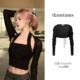 罩衫 threetimes张元 坎肩女 2026春秋针织外搭开衫 长袖 英姜惠元 同款