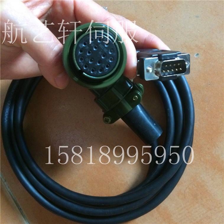 汇川伺服编码器线 IS810P电机编码器线缆 A331Z信号反馈线