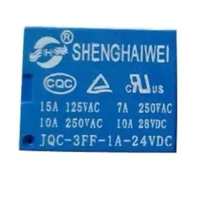 JQC-3FF-1A-24VDC 4脚 全新原装继电器