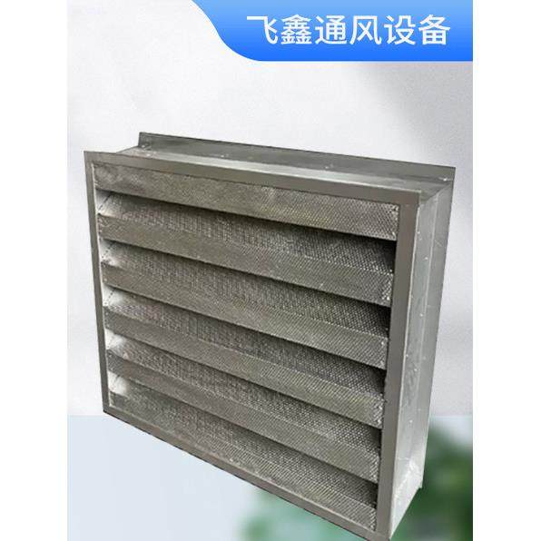 消声器百叶窗镀锌钢板防腐百叶窗通风防雨配电室消音降噪百叶风口