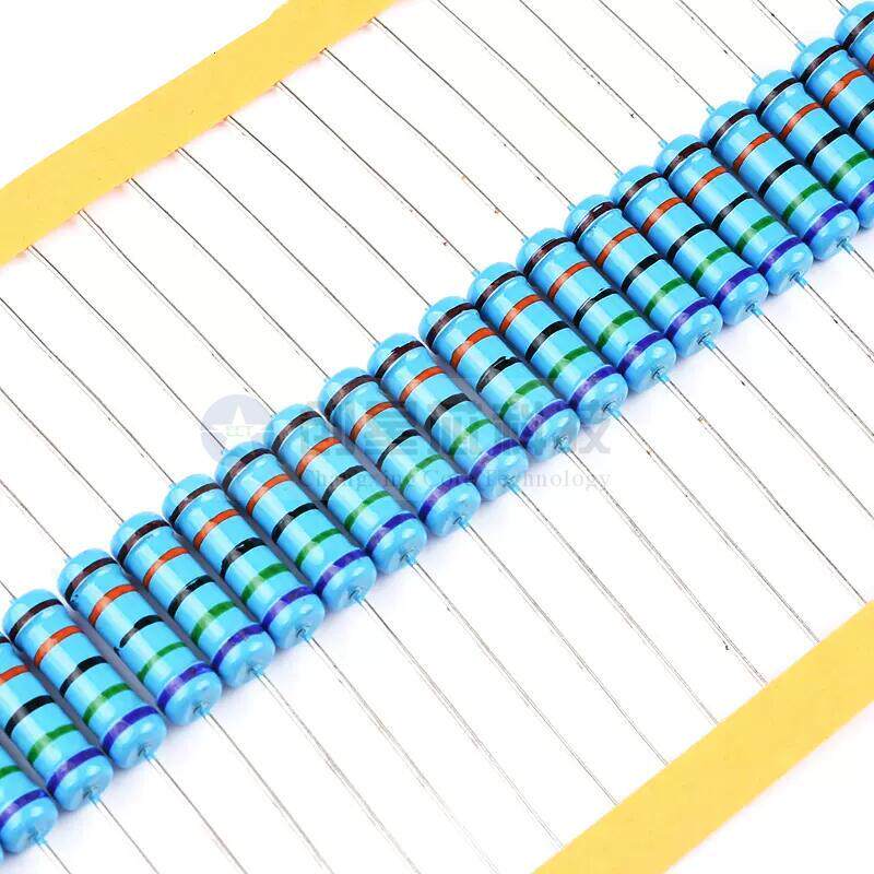 10K-91K欧姆金属膜电阻器元件1%五色环0.5W1/2W1W2W3W5W高精密15K