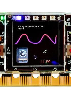 esp32 双处理器单板机Bluefi兼容microbit python编程套件 开发板