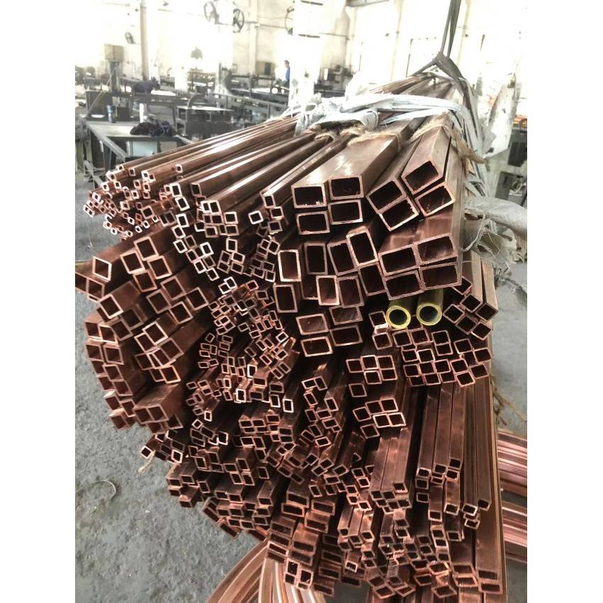 T2紫铜方管 紫铜矩形管 方形铜管 感应线 线圈10 12 16 20 30 40