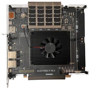 FPGA开发板 MPSoC XCZU19EG FMC HPC QSFP28 100G光口 PCIE3.0