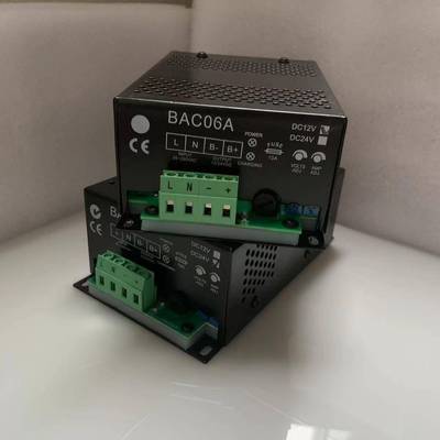 柴油发电机组BAC06A蓄电池浮充JNC-24V-05A市电智能充电器12V/24V