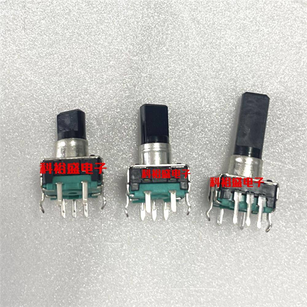 EC12编码器360度示波器 频道仪专用编码开关脉冲电位器24位24脉冲