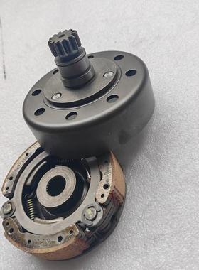 洛阳重庆小白龙微耕机配件隆鑫196CC垂直轴万富隆离合器总成原厂