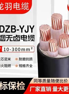 金龙羽电缆WDZB-YJY3/4/5芯低烟无卤阻燃B级国标铜芯三相四线电缆